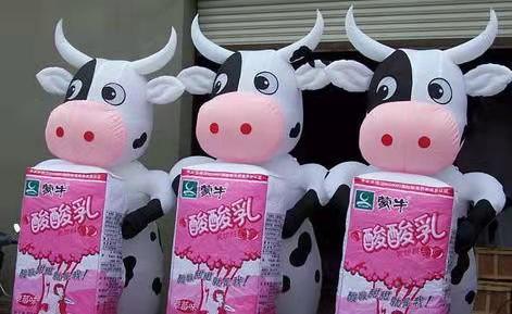 徐水牛奶厂广告气模